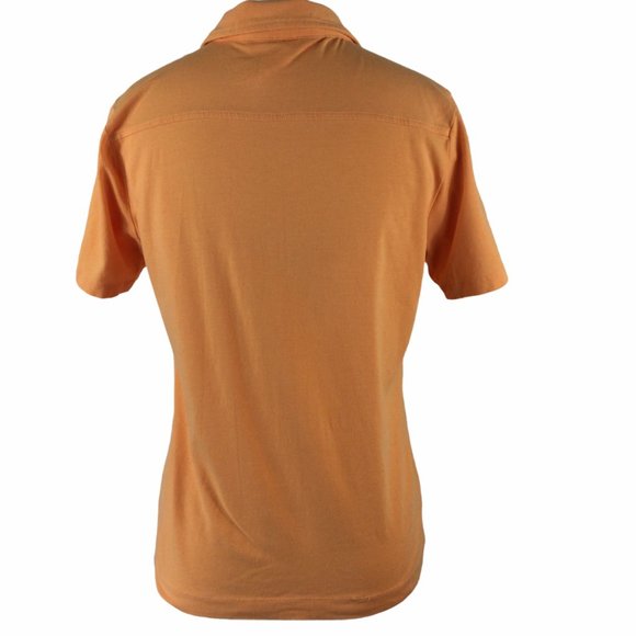 Lija Collared Peach Golf Shirt, Size Small - Picture 2 of 7